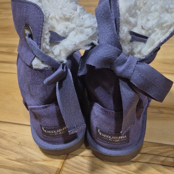 Koolaburra Kids Lavender Boots - Picture 2 of 10
